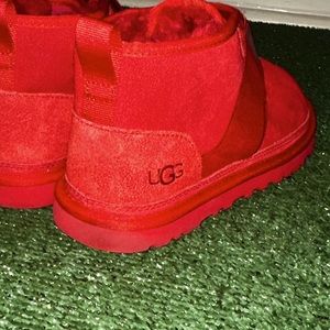 Womens UGG® Neumel II Slip On Boot - Ribbon Red
